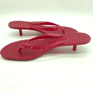 Women’s Kitten Heeled Flip Flops